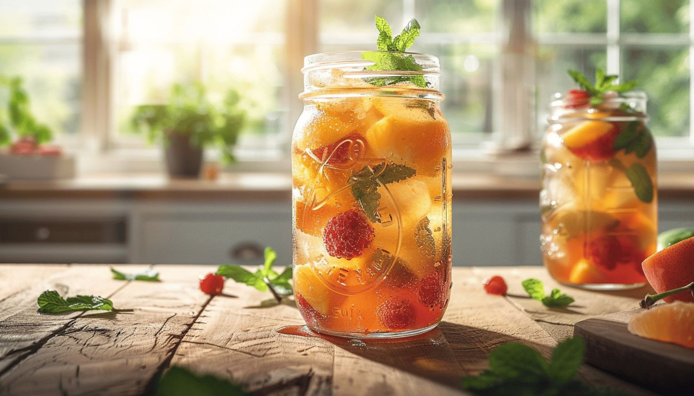 Thés glacés maison secrets pour une boisson rafraîchissante et saine